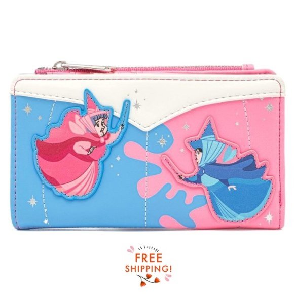 Loungefly Handbags - Disney Sleeping Beauty Fairy Godmother Flap Wallet